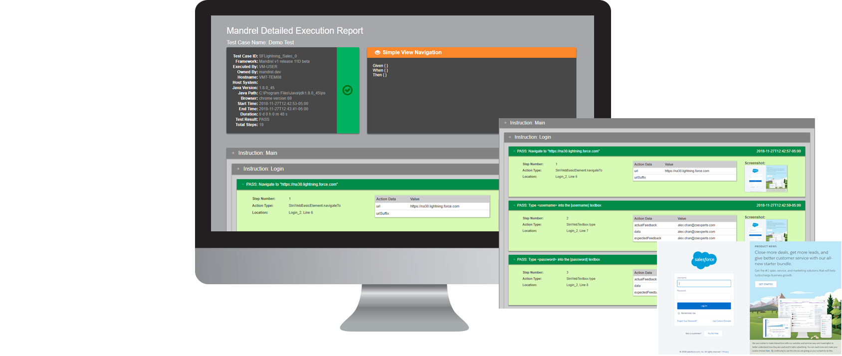 Easy to read reports. Trace every step.